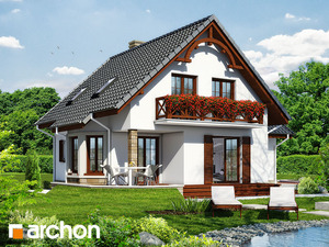 Archon+ Projekty domów - Dom w tamaryszkach - widok 2