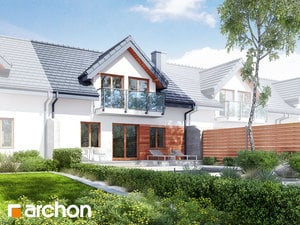 Archon+ Projekty domów - Dom w klematisach 3 - widok 2