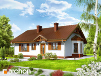 projekt domu - Dom w jeżynach 2 [ 80,1 m2 ] 