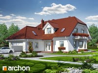projekt domu - Dom pod daglezją [ 182,8 m2 ] 
