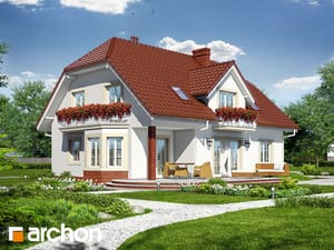 Archon+ Projekty domów - Dom pod daglezją - widok 2