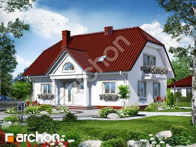 Archon+ Projekty domów - Dom w gladiolach 2 - widok 1