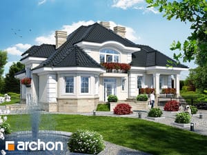 Archon+ Projekty domów - Rezydencja w Myślenicach 2(P) - widok 1