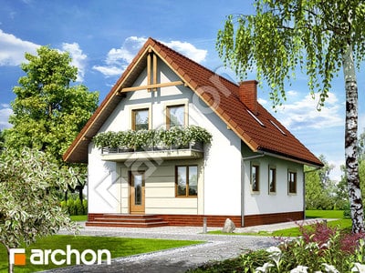 Archon+ Projekty domów - Dom w prymulkach 2 - widok 1