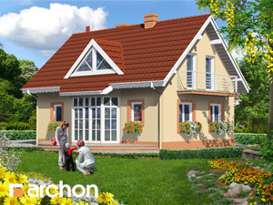 Archon+ Projekty domów - Dom w daliach 3 - widok 2
