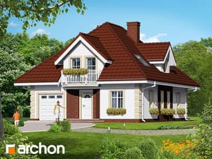 Archon+ Projekty domów - Dom w głogu - widok 1