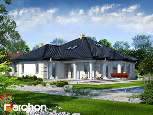 Archon+ Projekty domów - Dom w nasturcjach 3 - widok 2