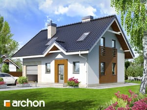 Archon+ Projekty domów - Dom w borówkach 2 - widok 1