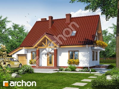 Archon+ Projekty domów - Dom w prymulkach 3 - widok 1