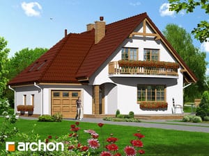 Archon+ Projekty domów - Dom w stokrotkach 3 - widok 1