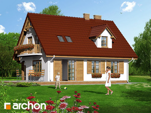 Archon+ Projekty domów - Dom w stokrotkach 3 - widok 2