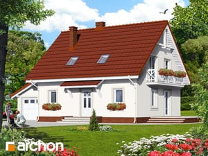 Archon+ Projekty domów - Dom w paprociach 3 - widok 1