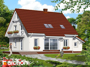 Archon+ Projekty domów - Dom w paprociach 3 - widok 2