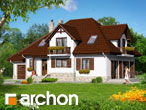 projekt domu - Dom w azaliach 2 [ 182,5 m2 ] 