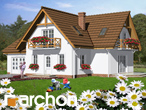 projekt domu - Dom w margaretkach 2 [ 128,3 m2 ] 
