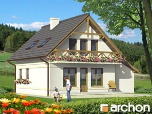Archon+ Projekty domów - Dom nad strumykiem 2 - widok 1