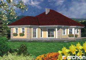 Archon+ Projekty domów - Dom w nasturcjach 4 - widok 1