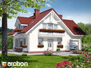 Archon+ Projekty domów - Dom w rododendronach 2 - widok 1