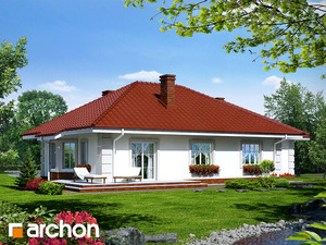Archon+ Projekty domów - Dom pod jarząbem (G) - widok 2