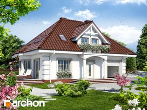 Archon+ Projekty domów - Dom w aksamitkach - widok 1