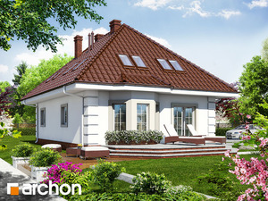 Archon+ Projekty domów - Dom w aksamitkach - widok 2