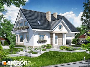 Archon+ Projekty domów - Dom w szafirkach - widok 1
