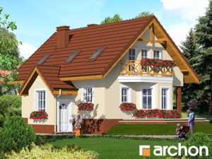 Archon+ Projekty domów - Dom w szafranie 2 - widok 2
