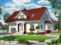 projekt domu - Dom w wiesiołkach [ 137,5 m2 ] 