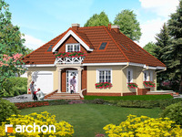 projekt domu - Dom w wiesiołkach 2 [ 126,6 m2 ] 
