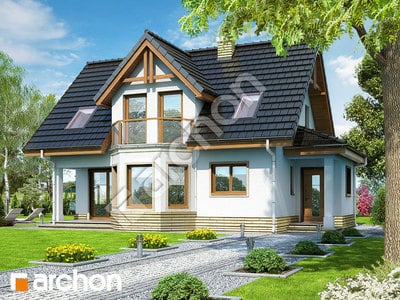 Archon+ Projekty domów - Dom w żurawinie - widok 1