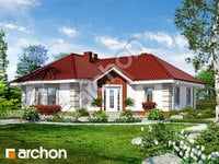 projekt domu - Dom w serdeczniku [ 110,6 m2 ] 
