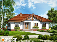 projekt domu - Dom w miłkach [ 111,5 m2 ] 