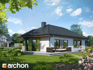 Archon+ Projekty domów - Dom w powojach 2 - widok 2