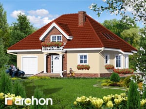 Archon+ Projekty domów - Dom w porzeczkach - widok 1