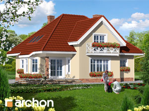 Archon+ Projekty domów - Dom w porzeczkach - widok 2