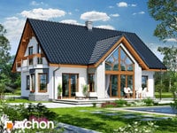 projekt domu - Dom w melisie [ 147,4 m2 ] 