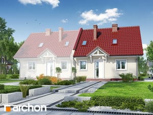 Archon+ Projekty domów - Dom w poziomkach 2 - widok 1
