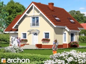 Archon+ Projekty domów - Dom we frezjach - widok 1