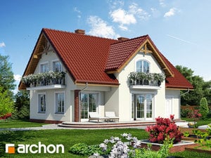 Archon+ Projekty domów - Dom w fiołkach 3 - widok 2