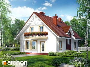 Archon+ Projekty domów - Dom pod pistacją - widok 1