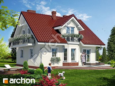 Archon+ Projekty domów - Dom w rododendronach 3 - widok 2