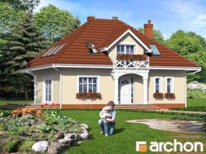 Archon+ Projekty domów - Dom w trzykrotkach - widok 1