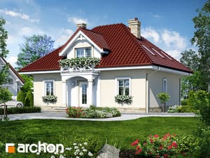 Archon+ Projekty domów - Dom w szkarłatkach - widok 1
