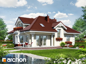 Archon+ Projekty domów - Dom w jeżówkach - widok 2