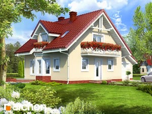 Archon+ Projekty domów - Dom w rododendronach 4 - widok 1