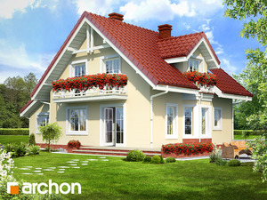 Archon+ Projekty domów - Dom w rododendronach 4 - widok 2