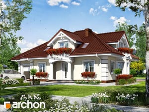 Archon+ Projekty domów - Dom w jeżówkach 2 - widok 1