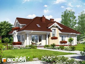 Archon+ Projekty domów - Dom w jeżówkach 2 - widok 2