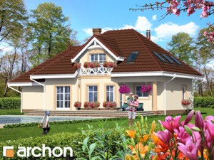 Archon+ Projekty domów - Dom w szkarłatkach 2 - widok 2