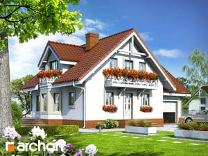 Archon+ Projekty domów - Dom w rododendronach 5 - widok 1